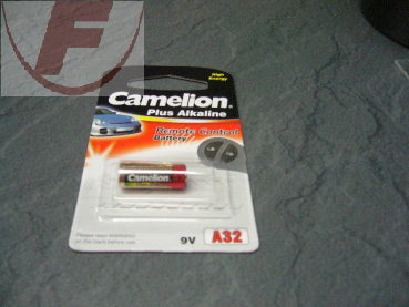 A32, Alkaline-Batterie 9 Volt, Länge: 22 mm, Ø: 7,7 mm - Camelion