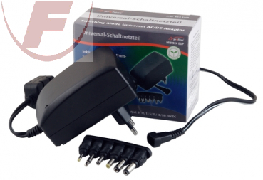 Steckernetzgerät AC/DC, 9-24V / max. 1500mA