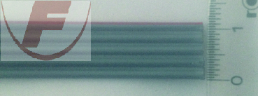 5-poliges Flachbandkabel grau - Meterware - RM=2,54mm, D=0,5mm