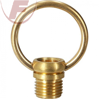 Ringnippel M10 Ø 27mm Messing