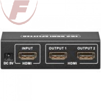 AVS 44-2 HDMI™ Splitter 1in/2out, 3D