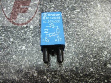Modul LED/Varistor 110-230VAC/DC - Finder 99.80.0.230.98