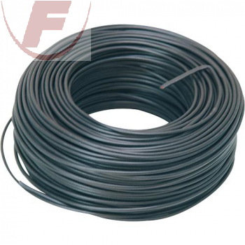 H07V-K 1x6mm², PVC-Litze schwarz - 100m Ring -