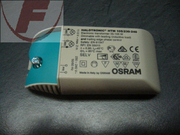 Elektronischer Trafo Halotronic HTM Mouse 35-105W - OSRAM HTM105/230-240