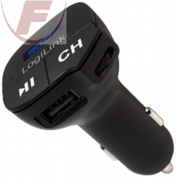 FM-Transmitter mit MP3-Player und Micro-SD Kartenslot