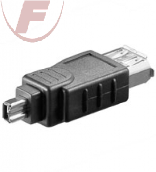 Firewire-Adapter 6-pol. Buchse/4-pol. Stecker