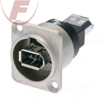Neutrik 6-pol. Fire-Wire Adapter IEEE 1394