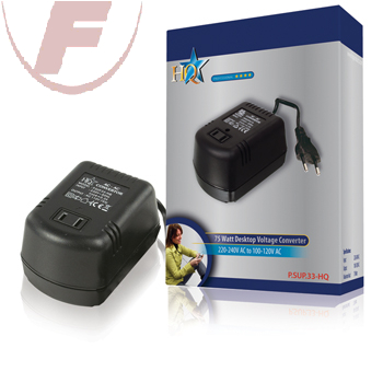 Spannungswandler 240Volt AC> 110Volt AC, 75 Watt