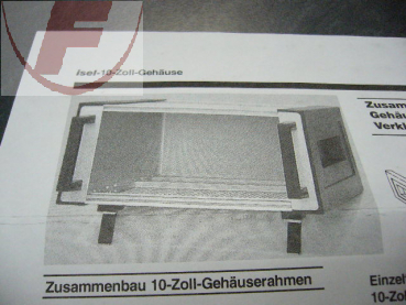 Systemgehäuse 10 Zoll, braun, 3HE