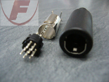 Mini-DIN-Stecker 9-pol.