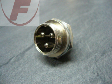 Mikrofoneinbaustecker 3-polig