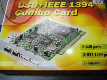 USB+IEEE 1394 Combo Card