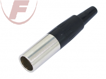 Mini-XLR-Stecker 3-polig
