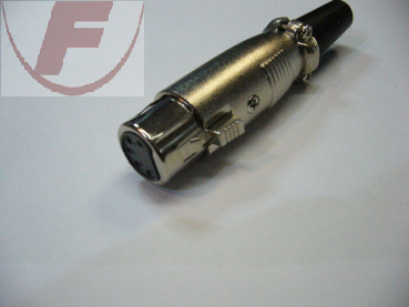 XLR-Kupplung 5-polig mit Verriegelung