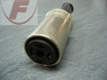 DIN-Kupplung 3-pol. Metall