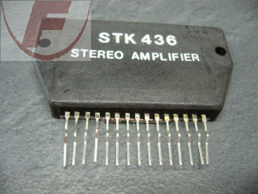STK436 Dickschicht-Hybrid Endstufenverstärker-IC Stereo-Verstärker