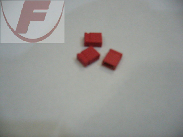 Jumper rot, 2,54 mm (10 Stück)