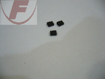 Jumper schwarz,  RM 2,00mm  (10 Stück)