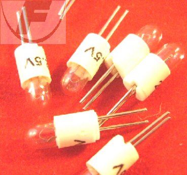 Glühlämpchen Bi-Pin T1 2,5 V/200 mA/0,5 W 3,2x9,5mm