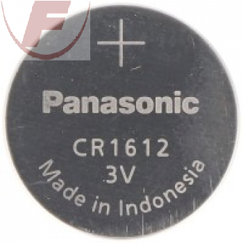 CR1612, Lithium-Knopfzelle 3Volt - Panasonic