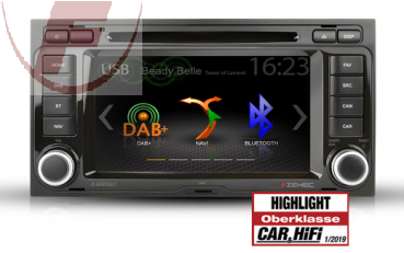 ZENEC E>GO Z-E2060 - Infotainer mit 6.5" Panel für VW T5