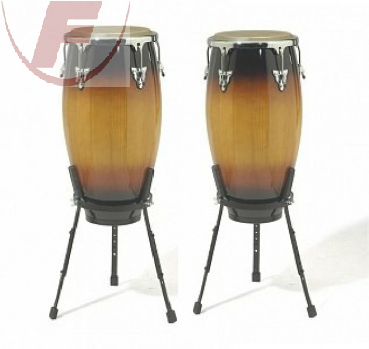 Conga-Set SONOR bestehend aus: GRFS 10" + GQFS 11" + 2x Standfuß