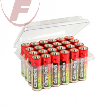 Mignon/AA, 1,5 Volt,  Alkali-Mangan-Batterie, Box mit 24 Stück  - Camelion