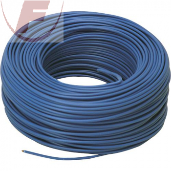 H07V-K 1x6mm², PVC-Litze Dunkelblau - 100m Ring -