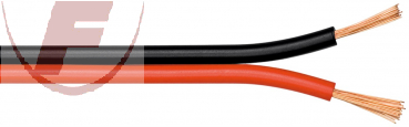 Lautsprecherkabel 2x0,5mm² Rot/Schwarz - 100m Ring - CU
