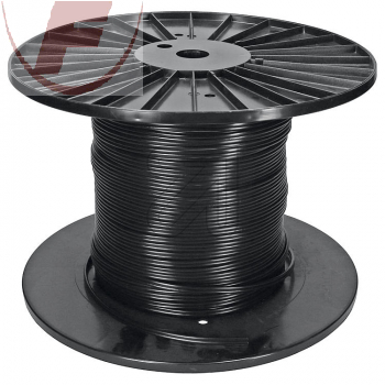 Lautsprecherkabel 2x1,5mm² Schwarz - 100m Ring - CU