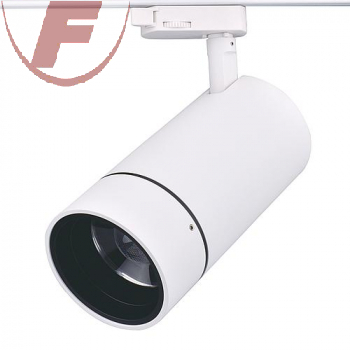LED-Strahler 30W, 4000K, 2460Lm, incl. 3-Phasen-Adapter