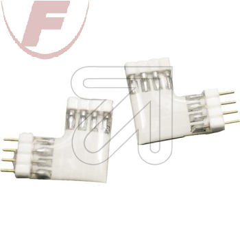 Eckverbinderset für LED-Stripes 1x rechts/1x Links