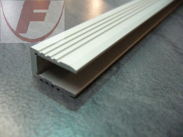 Glasboden-Profil, schmal Aluminium-Profil 1m - alu eloxiert - EVN APWBGB 100
