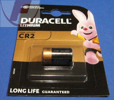 CR2, 3Volt Lithium Batterie - Duracell