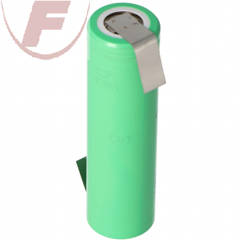 Li-Ion-Akku 18650 25R, 3,6-3,7V, 2500mAh mit Lötfahne Z, 18,3x64,85 mm