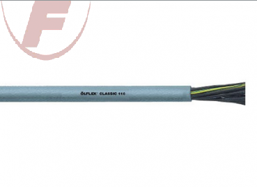 Lapp Ölflex Classic 110 Lastkabel, 2x 2.5mm², Ø7.5mm,
