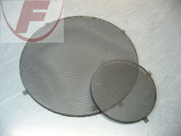 Lautsprecher-Schutzgitter 5,5" aus Lochblech Ø 14,5x0,8cm, schwarz