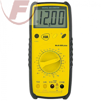 Digital-Multimeter EGB Multi 600plus, mit Kapazitätsprüfung