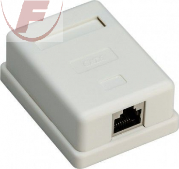 CAT 6, 1-port RJ45, STP Anschlussdose - geschirmt