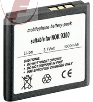 Ersatzakku für Nokia 9300/3250 (BP-6M) 1000mAh Lion