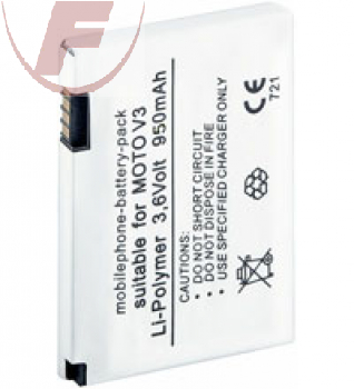 Ersatzakku fürMotorola Handy 950mAh Lion