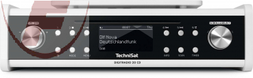 TechniSat Digitalradio DIGITRADIO20CD ws Küchenradio