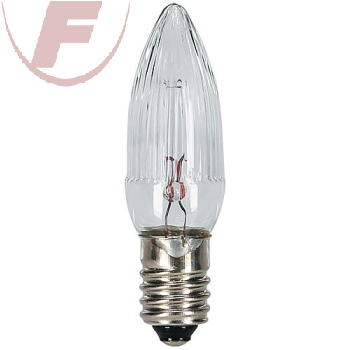 Topkerze E10, 55V / 3W, aussen, 3er Blister - EGB