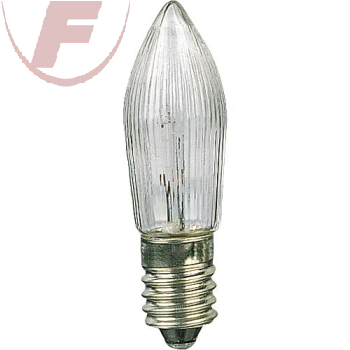 Topkerze E10, 34V / 3W, innen, 3er Blister - EGB