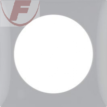 BERKER Integro Flow Rahmen 1-fach grau glänzend - 918272507