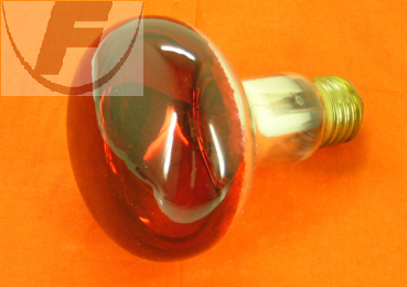 Reflektorlampe R80, E27, 60Watt, rot, 10 Stück