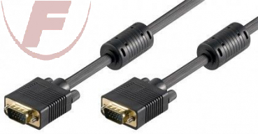 S-VGA-Kabel, 5m 15pol.  Stecker> 15pol. Stecker high density