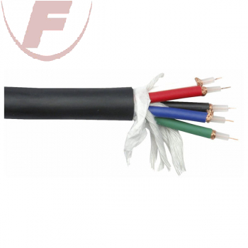 5-weg Videokabel - Meterware - 75 Ohm (RGBHV)