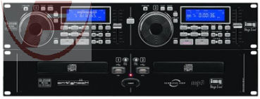 Professioneller DJ-Doppel-CD- und MP3-Spieler
