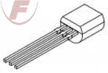 Digitales Thermometer 1-Wire +-0,5°C TO92